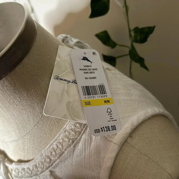 Tommy Bahama Coconut Gauze Dress NWT - Picture 6 of 8
